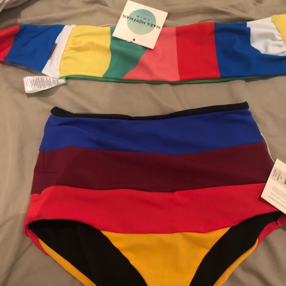 Other - Mara Hoffman new (never worn) rainbow bikini!